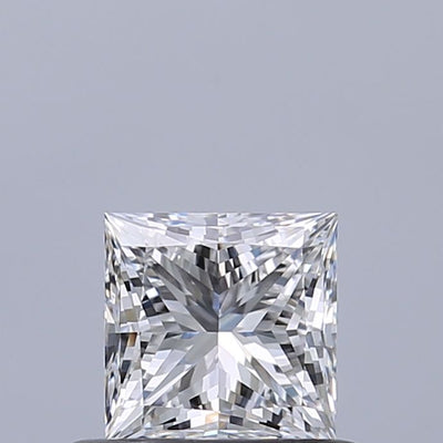 Princess Natural Diamond 0.54ct D VVS2