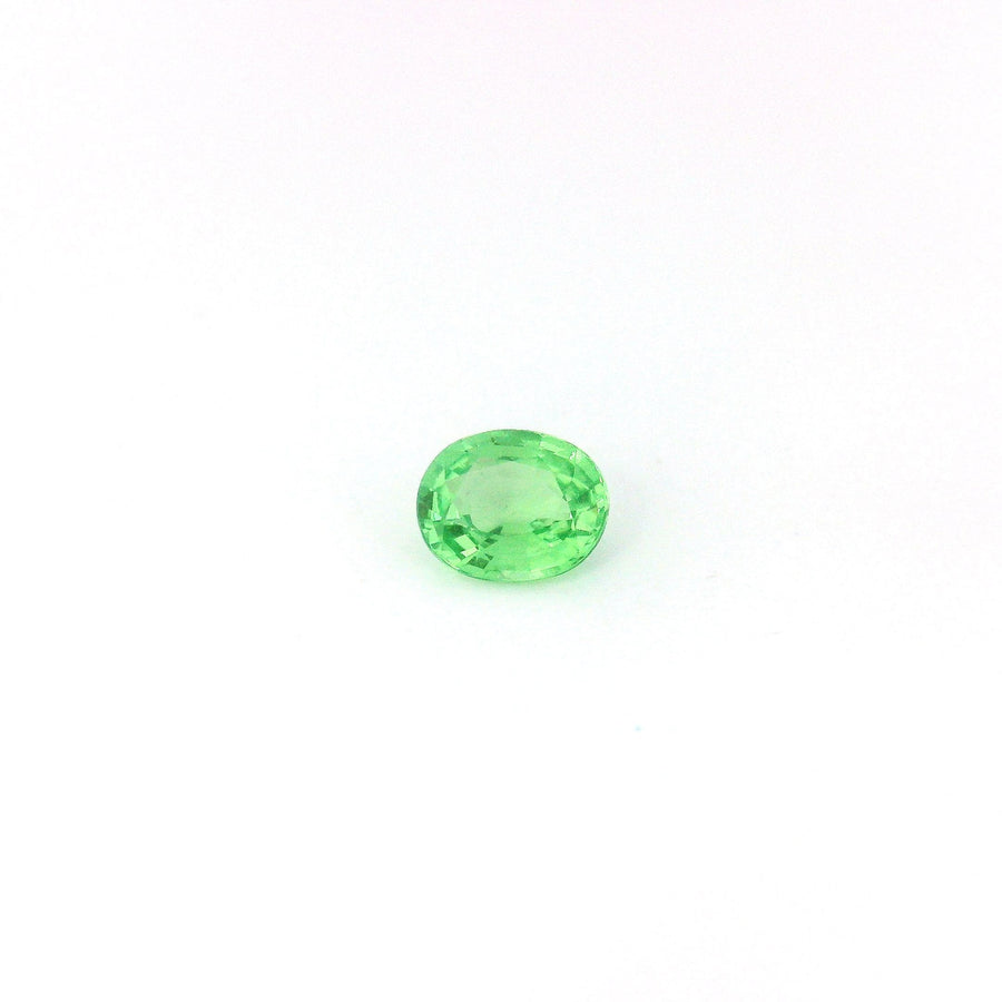 Oval Green Garnet 0.37ct loose gemstone