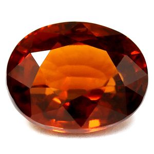 Oval Orange Garnet 7.74ct loose gemstone