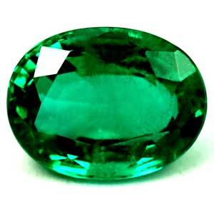 Oval Green Emerald 1.64ct loose gemstone