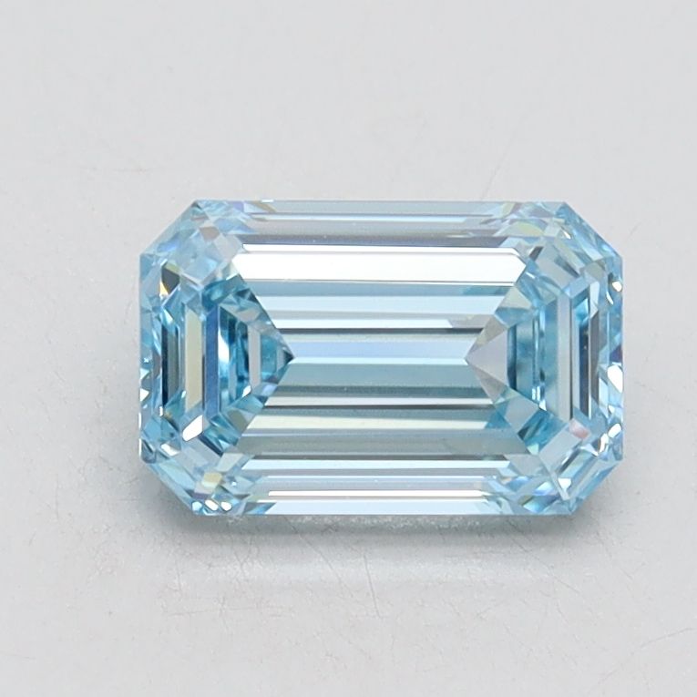 Emerald Fancy Intense Blue Lab-grown Diamond 1.03ct VVS2 loose diamond