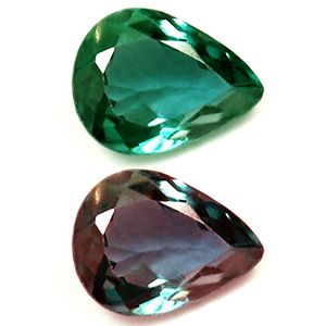 Pear Green Alexandrite 0.23ct loose gemstone