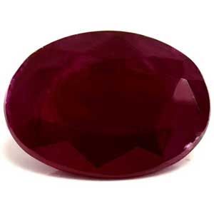 Oval Red Ruby 2.01ct loose gemstone