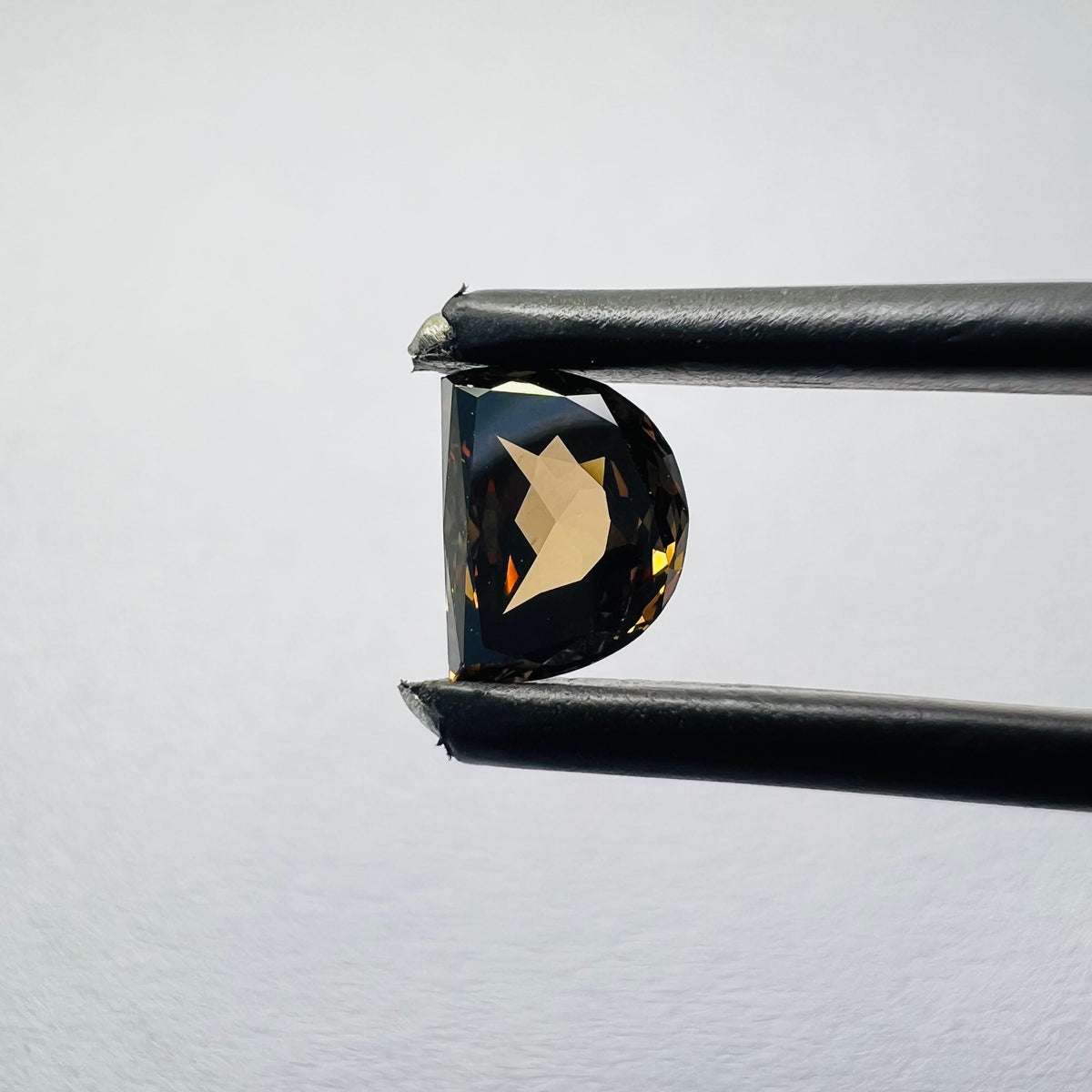 Half Moon Brown Lab-grown Diamond 0.57ct VS1 loose diamond