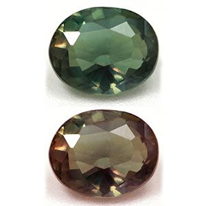 Oval Green Alexandrite 0.39ct loose gemstone