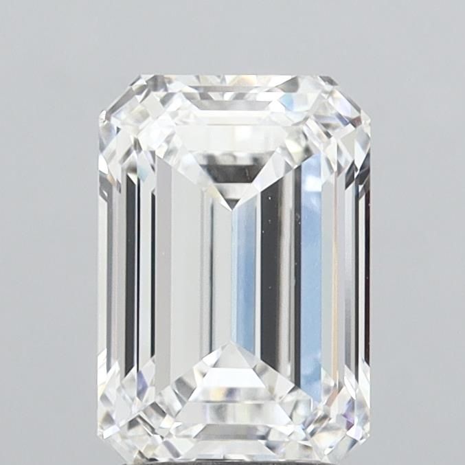 Emerald Lab-Grown Diamond 2.60ct D VVS1