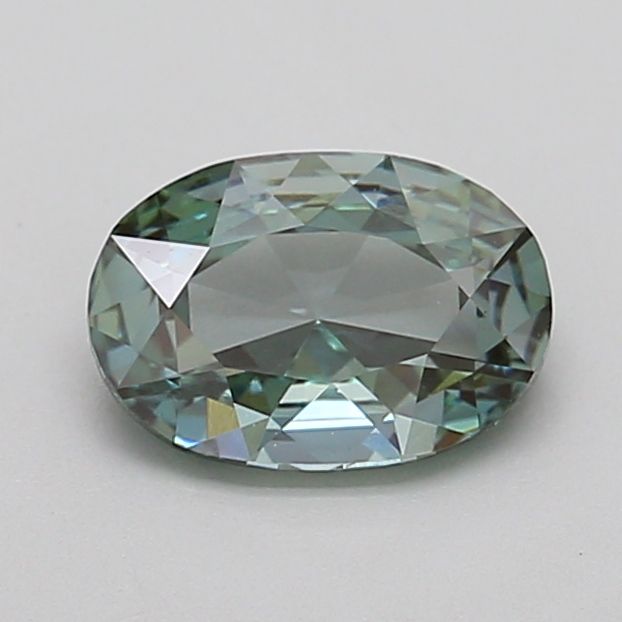 Rose Fancy Intense Green Lab-grown Diamond 0.83ct VS1 loose diamond