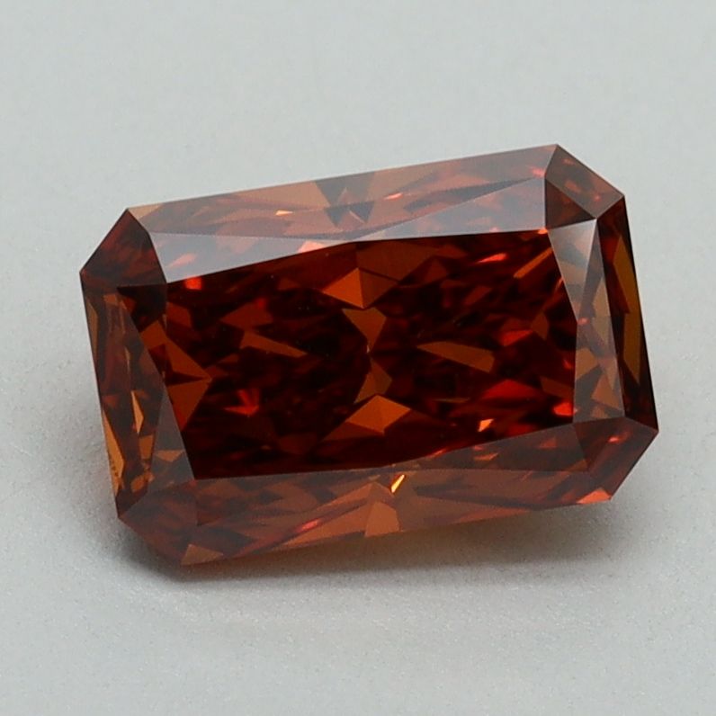 Radiant Fancy Vivid Orange Lab-grown Diamond 1.51ct VVS2 loose diamond