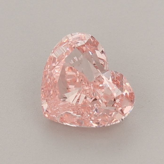 Heart Fancy Vivid Pink Lab-grown Diamond 0.85ct VS2 loose diamond