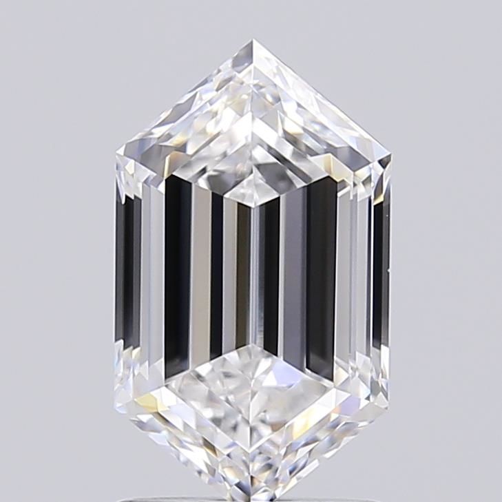 Hexagonal Lab-Grown Diamond 1.52ct D VVS1