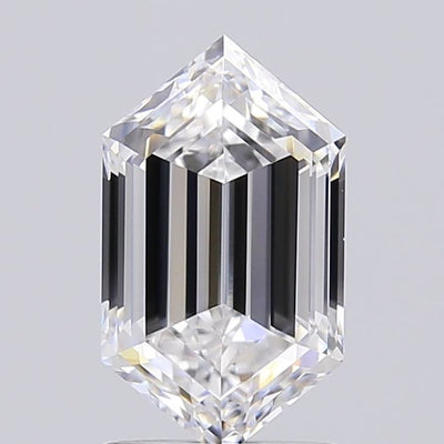 Hexagonal Lab-Grown Diamond 1.52ct D VVS1