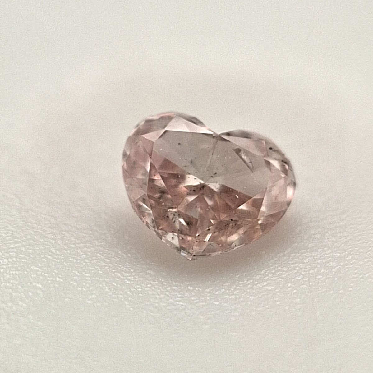 Heart Fancy Yellowish Brown Natural Diamond 0.19ct SI2 loose diamond