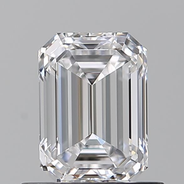 Emerald Natural Diamond 0.81ct D VVS2