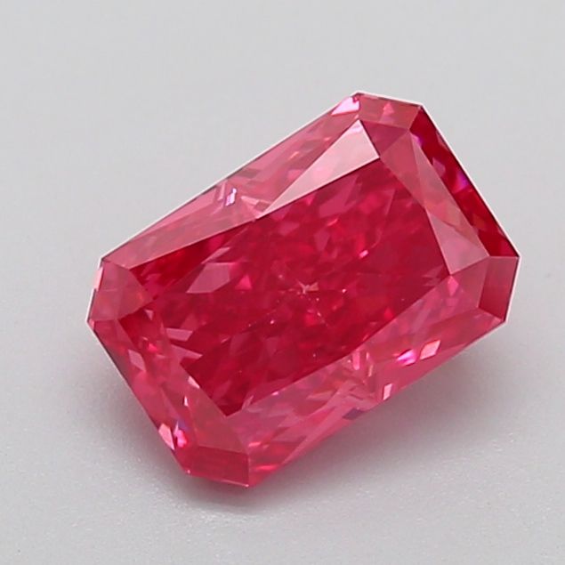 Radiant Fancy Vivid Pink Lab-grown Diamond 2.12ct VS1 loose diamond