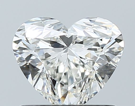 Heart Natural Diamond 0.90ct H VS2