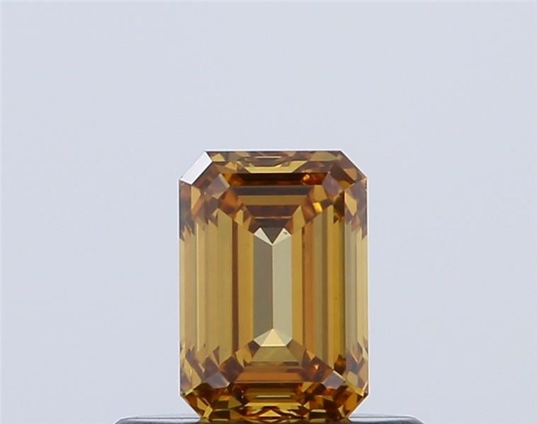Emerald Fancy Deep Orange Natural Diamond 0.4ct VS1 loose diamond