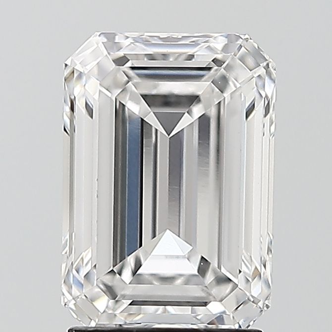Emerald Lab-Grown Diamond 2.50ct D VVS1