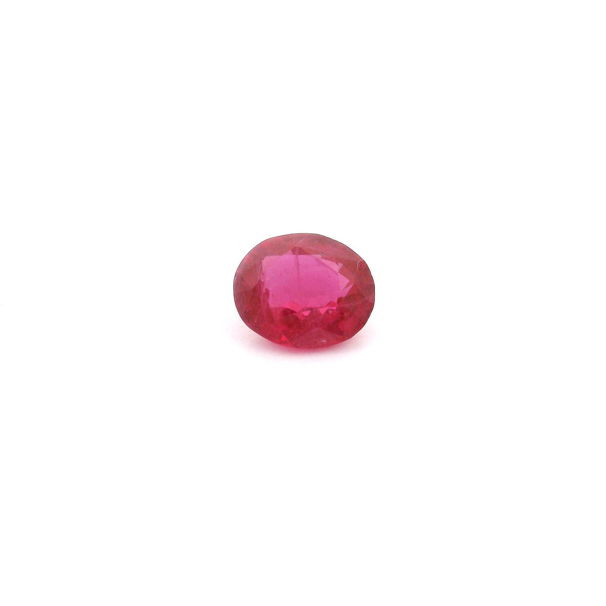 Oval Red Ruby 0.71ct loose gemstone