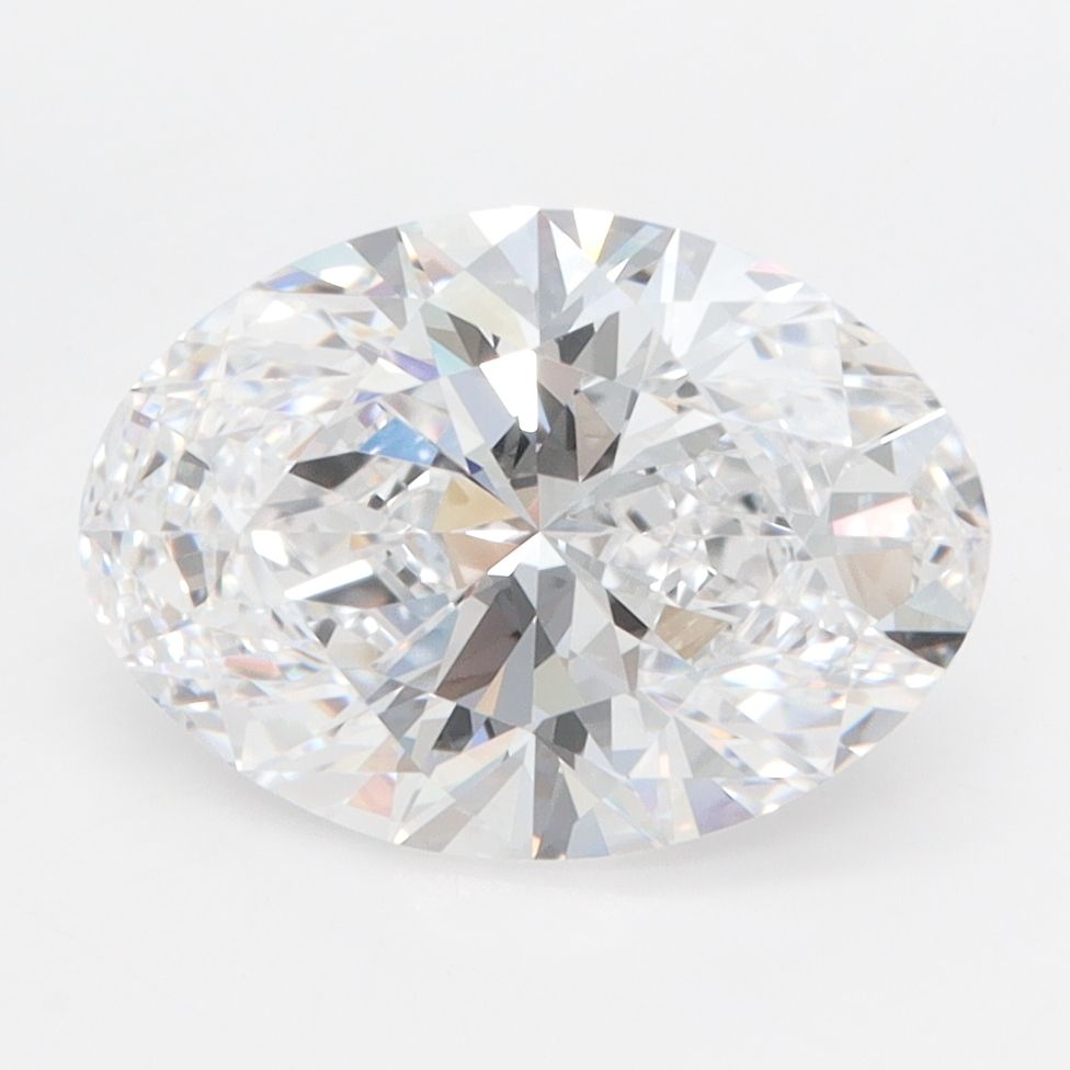 Oval Lab-Grown Diamond 2.91ct D IF