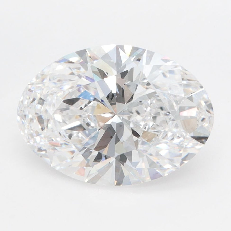 Oval Lab-Grown Diamond 2.91ct D IF