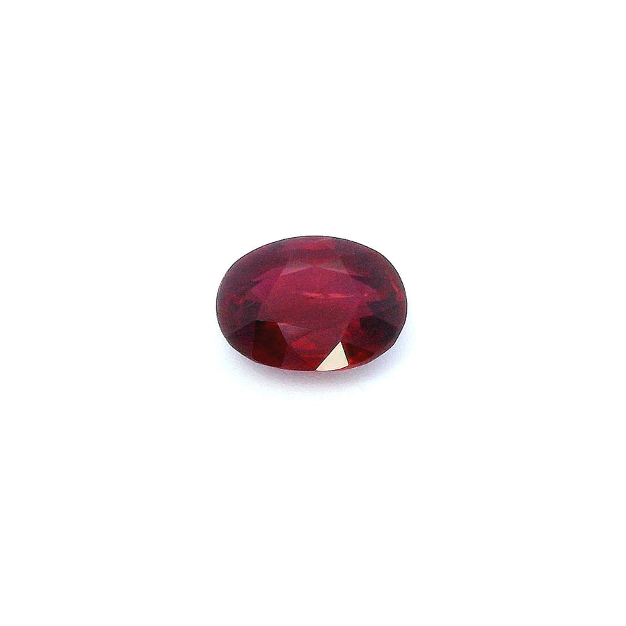 Oval Red Ruby 1.3ct loose gemstone