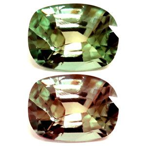 Cushion Green Alexandrite 0.49ct loose gemstone