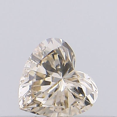 Heart Fancy Light Brown Natural Diamond 0.16ct VS2 loose diamond
