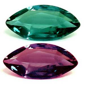 Marquise Green Alexandrite 0.17ct loose gemstone