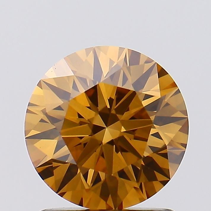 Round Fancy Brown Lab-grown Diamond 1.19ct VVS2 loose diamond