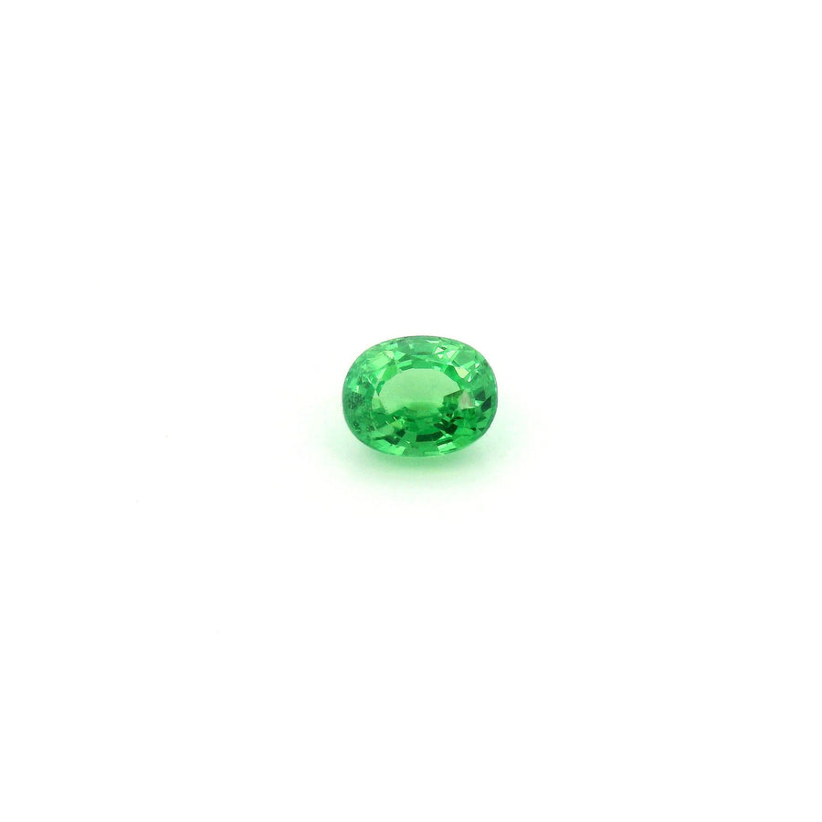 Oval Green Garnet 0.54ct loose gemstone