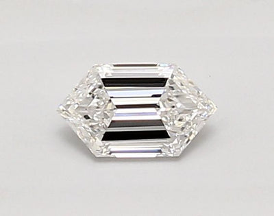 Hexagonal Lab-Grown Diamond 0.45ct D VVS1