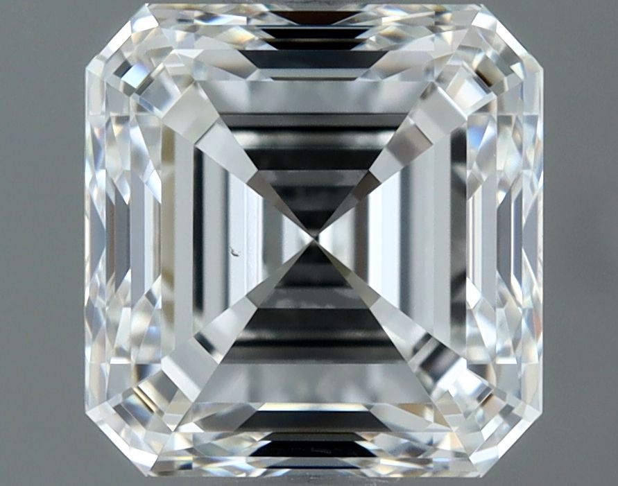 Asscher Natural Diamond 1.71ct H VS1