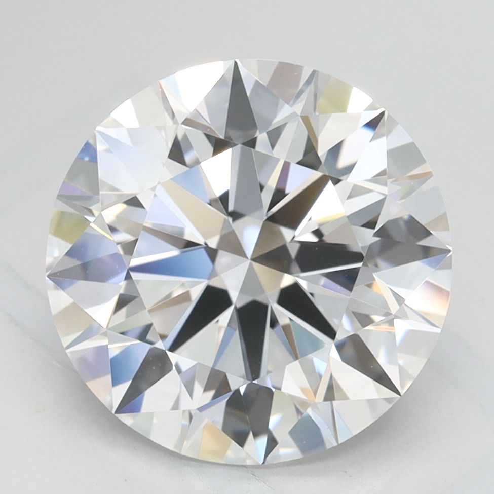 Round Lab-Grown Diamond 3.12ct D IF