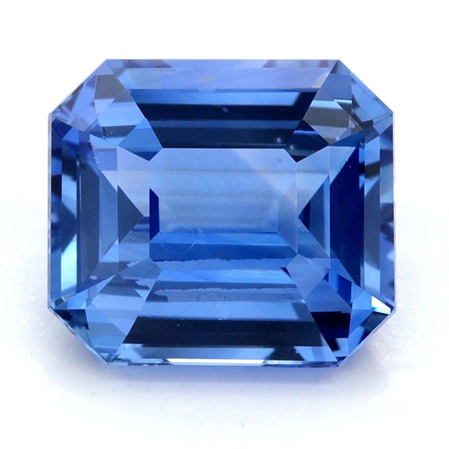 Emerald Blue Sapphire 3ct loose gemstone