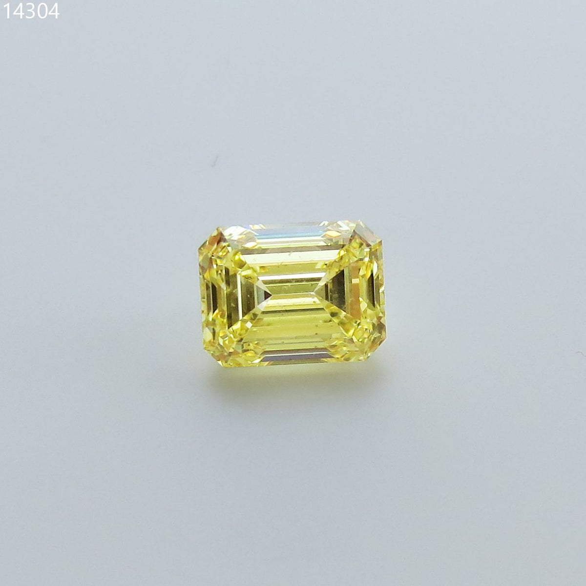 Emerald Fancy Intense Yellow Natural Diamond 1.24ct SI1 loose diamond
