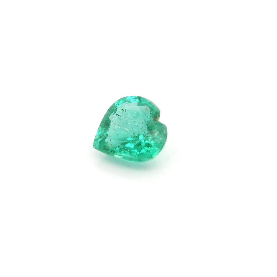 Heart Green Emerald 0.94ct loose gemstone