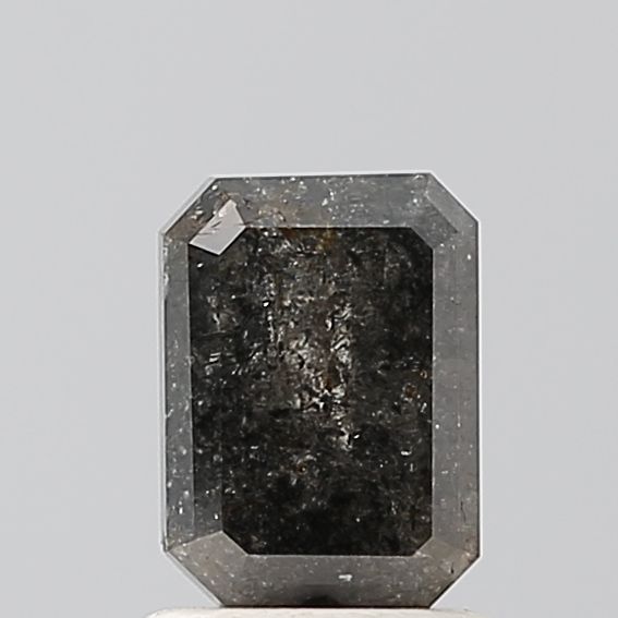 Emerald Salt And Pepper Natural Diamond 1.53ct VS1 loose diamond