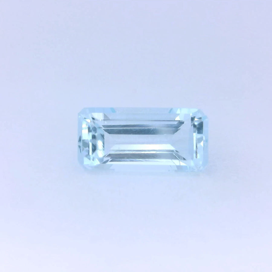 Emerald Blue Aquamarine 1.7ct loose gemstone