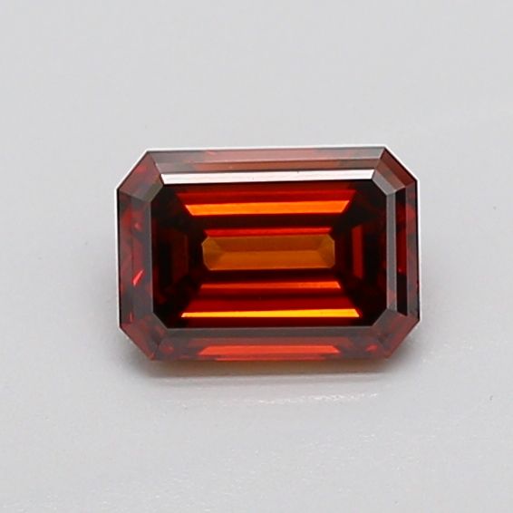 Emerald Fancy Deep Orange Lab-grown Diamond 0.96ct VVS2 loose diamond