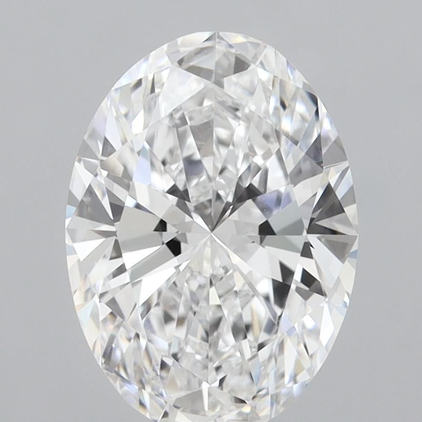 Oval Lab-Grown Diamond 3.51ct D VVS1