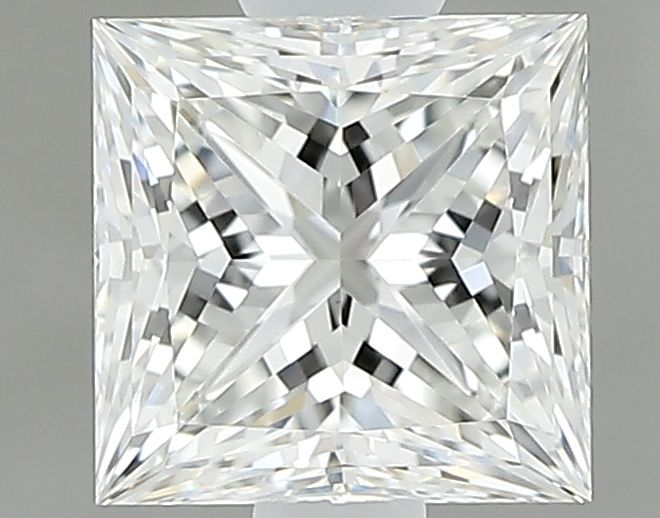 Princess Natural Diamond 0.81ct H VVS2