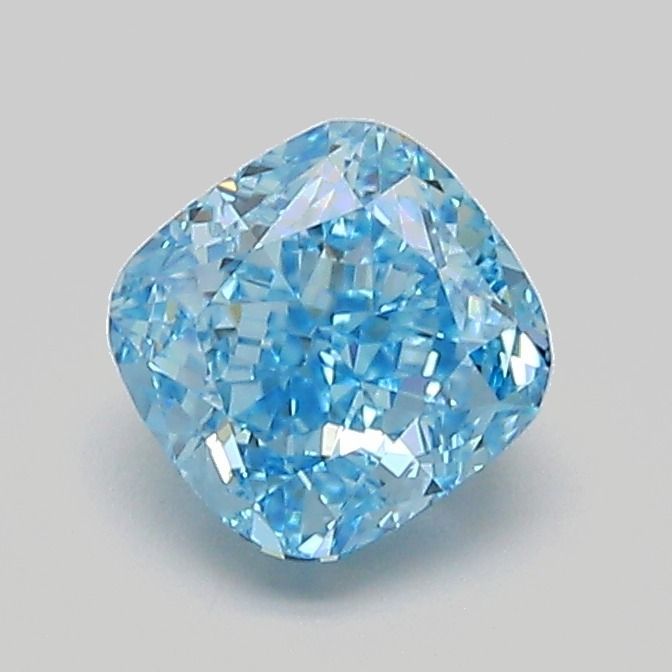 Cushion Fancy Vivid Blue Lab-grown Diamond 1.07ct VVS2 loose diamond