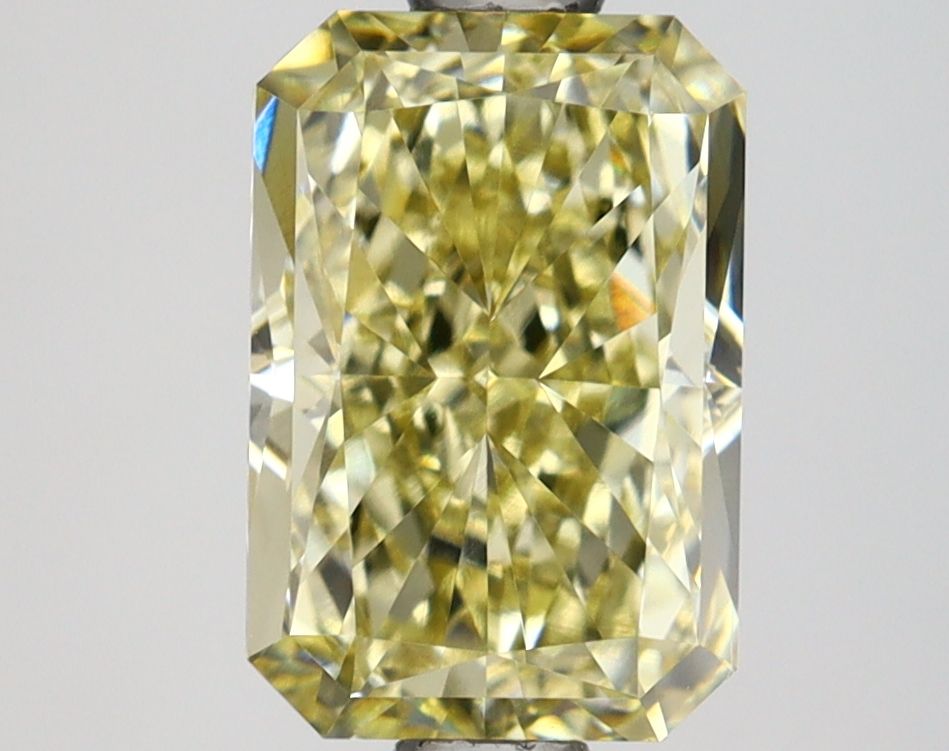 Radiant Fancy Light Yellow Lab-grown Diamond 1.58ct VVS2 loose diamond