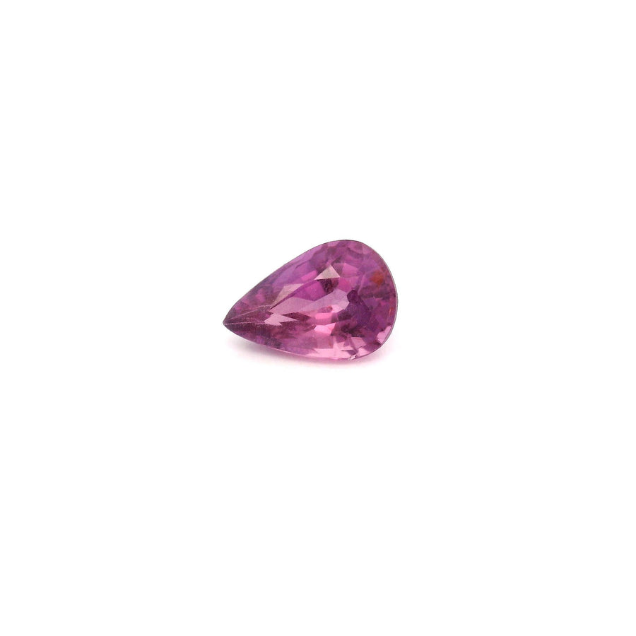 Pear Red Ruby 0.78ct loose gemstone