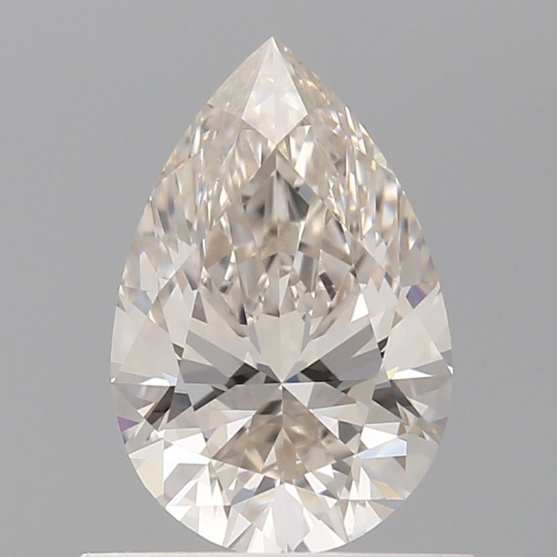 Pear Natural Diamond 0.76ct J VVS1