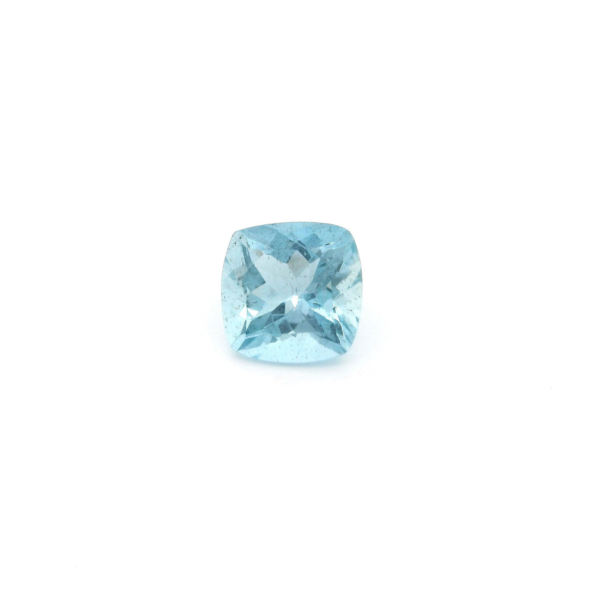 Cushion Blue Aquamarine 0.8ct loose gemstone