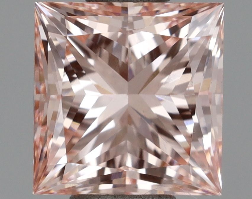 Princess Fancy Intense Pink Lab-grown Diamond 1ct VS1 loose diamond