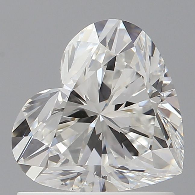 Heart Natural Diamond 1.00ct E VVS2