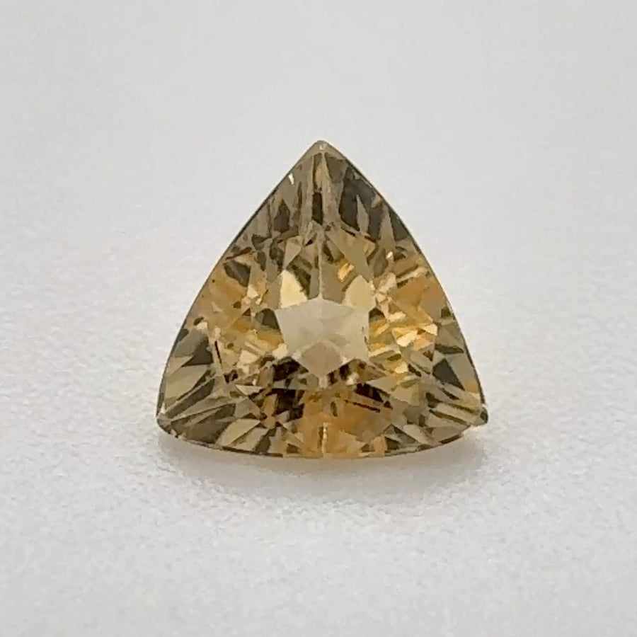 Trilliant Yellow Topaz 0.76ct loose gemstone