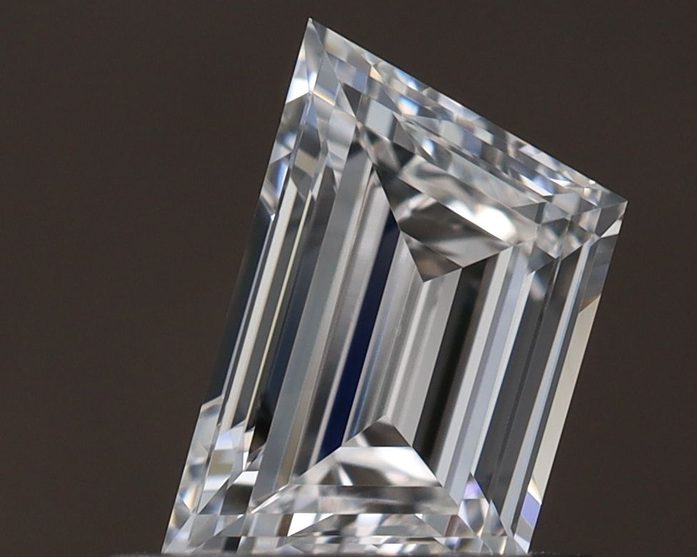 Trapezoid Natural Diamond 0.54ct F VVS2